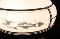 梅の透かし絵に和柄文様を添えた気品ある電笠　DC8717