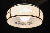 梅の透かし絵に和柄文様を添えた気品ある電笠　DC8717