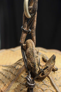 月蔓の透かし絵や青波海模様で風情ある球型吊り灯籠　DC8732