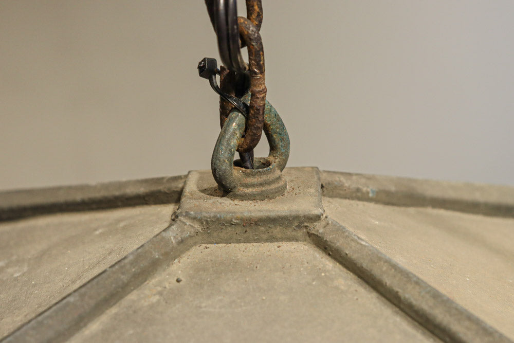 ダイヤガラス窓で煌びやかな角型吊り灯籠　DC8735