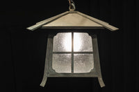 ダイヤガラス窓で煌びやかな角型吊り灯籠　DC8735