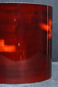 美しい艶色をした漆塗りの木製手あぶり火鉢　DC8742　在庫1個