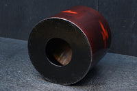 美しい艶色をした漆塗りの木製手あぶり火鉢　DC8742　在庫1個