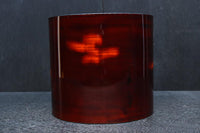 美しい艶色をした漆塗りの木製手あぶり火鉢　DC8742　在庫1個