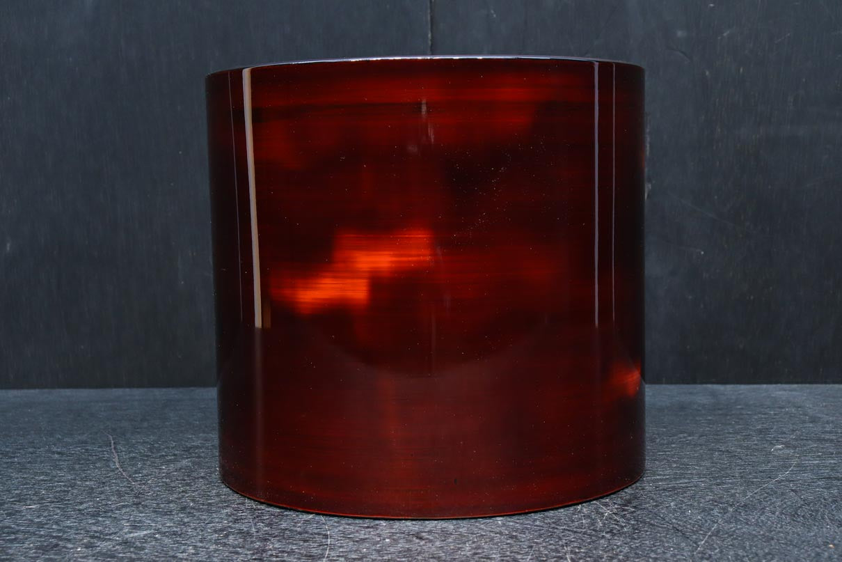 美しい艶色をした漆塗りの木製手あぶり火鉢 DC8742 在庫2個 – 古福庵