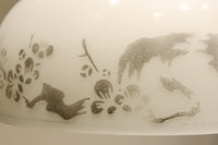 和柄模様を施した風情あるお椀型電笠　DC8758