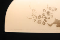 和柄模様を施した風情あるお椀型電笠　DC8758