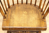 艶味を増した美しい色彩の風格漂うロッキングチェア　DC8765