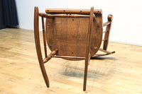 艶味を増した美しい色彩の風格漂うロッキングチェア　DC8765