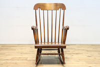 艶味を増した美しい色彩の風格漂うロッキングチェア　DC8765