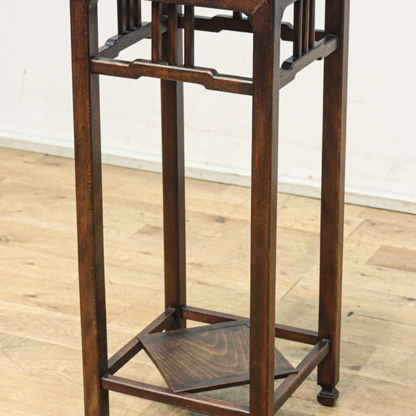 味わいある落ち着いた雰囲気の高脚の花台 DC8767 – 古福庵 [ KOFUKUAN