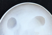 淡く色づく御本の模様が浮かぶ粉引大皿(共箱付き)　DC8778