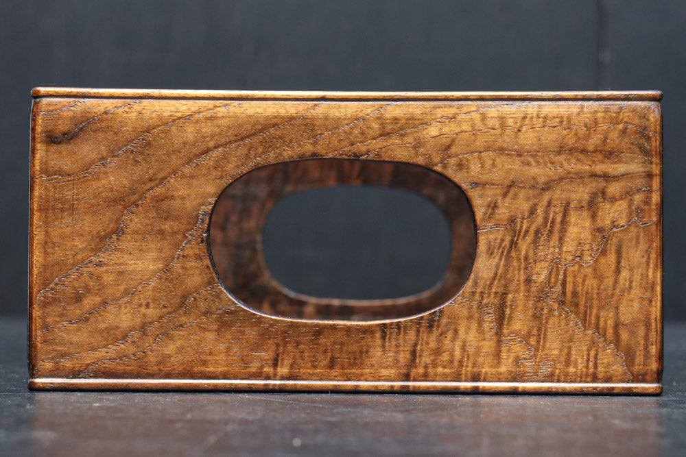 小物入れに!! 美しい桑の杢目を魅せる正方形の小箱　DC8783　在庫8個