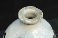 白地に達筆な文字が力強い大振りの酒徳利　DC8786ab　在庫(a:1 b:1)個