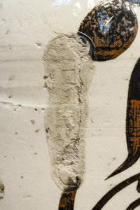 側面下に注ぎ口のあるどっしりと風格ある酒徳利　DC8787