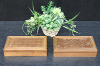 市松模様の寄木細工が引き立つ小箱　DC8792a　在庫(a1:0 a2:1)個