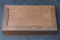 シンプルな装飾で杢目を引き立てる小箱　DC8792b