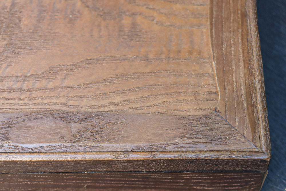 シンプルな装飾で杢目を引き立てる小箱　DC8792b