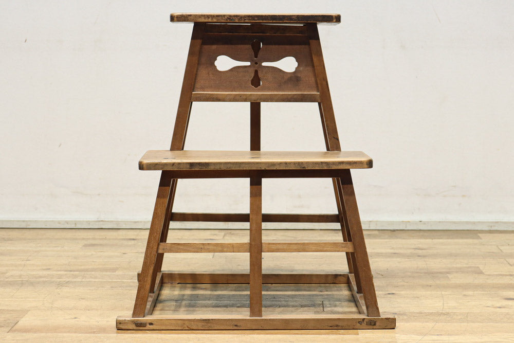 透かし模様が上品なやぐら組みの踏み台 DC8798 – 古福庵 [ KOFUKUAN