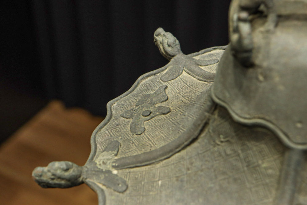 幻想的な雰囲気漂う真鍮製吊り灯籠　DC8812