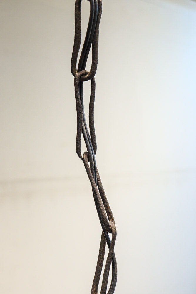 幻想的な雰囲気漂う真鍮製吊り灯籠　DC8812