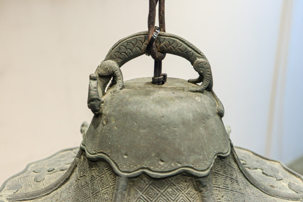 幻想的な雰囲気漂う真鍮製吊り灯籠　DC8812