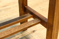 柔らかな風合いの懐かしい味のある角スツール　DC8835abcd　在庫(a:1 b:1 c:1 d:1)脚