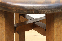 座面の杢目に時代の味わい溢れるスツール　DC8843a-e　在庫(a:1 b:1 c:1 d:1 e:1)脚