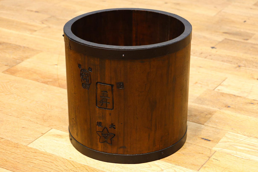 時代の風合いや味わいある半斗マス DC8848 – 古福庵 [ KOFUKUAN