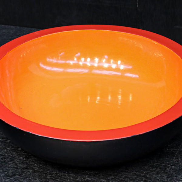 3種の漆の色彩で風格あるこね鉢 DC8849 – 古福庵 [ KOFUKUAN