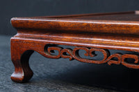 艶みある色彩に大らかな杢目が浮かび華のある置台　DC8851