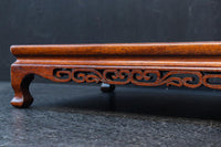 艶みある色彩に大らかな杢目が浮かび華のある置台　DC8851