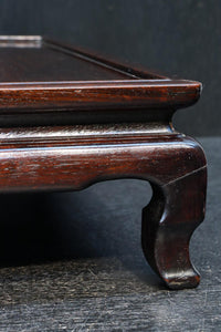 艶やかな風合いに美しい杢目が浮かぶ上品な置台　DC8852