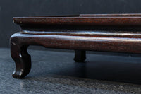 艶やかな風合いに美しい杢目が浮かぶ上品な置台　DC8852