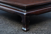 艶やかな風合いに美しい杢目が浮かぶ上品な置台　DC8852