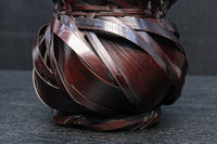 造形的なデザインで風情溢れる花カゴ　DC8856　在庫1組