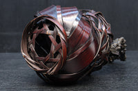 造形的なデザインで風情溢れる花カゴ　DC8856　在庫1組