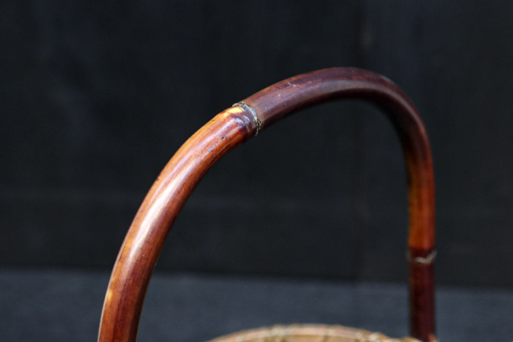 濃淡のある色彩で風情溢れる花カゴ　DC8859　在庫1組