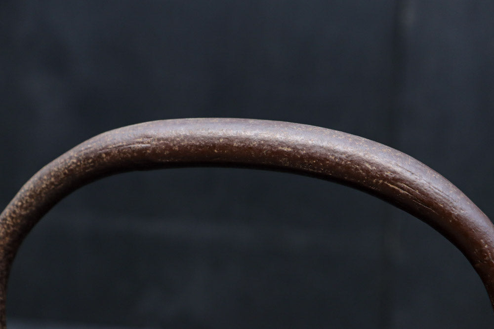 シンプルな装飾で風情ある｢浄清｣銘入り鉄瓶　DC8861