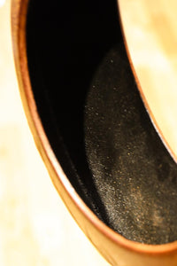 ススキ模様の花器をお猿さんが支える吊るし花器セット　DC8862　在庫1個