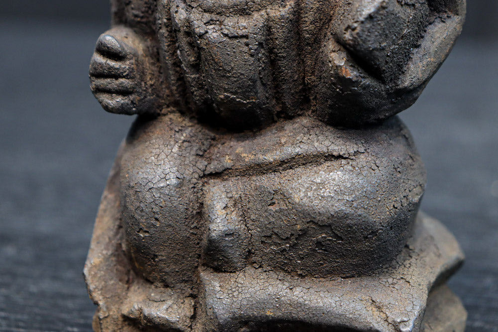 小型サイズ!! 温かみのある佇まいの恵比須様と大黒様のセット　DC8864　在庫2個1組