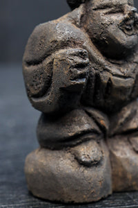 小型サイズ!! 温かみのある佇まいの恵比須様と大黒様のセット　DC8864　在庫2個1組