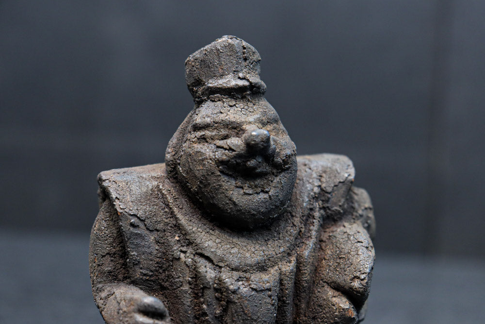 小型サイズ!! 温かみのある佇まいの恵比須様と大黒様のセット　DC8864　在庫2個1組