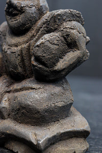 小型サイズ!! 温かみのある佇まいの恵比須様と大黒様のセット　DC8864　在庫2個1組