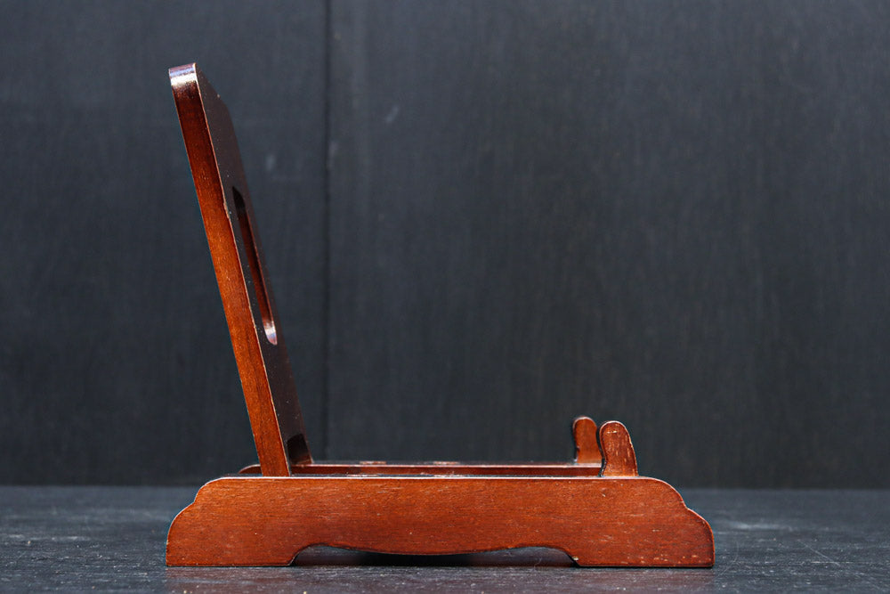 艶みを増した色合いで趣きある中型皿立て　DC8872ab　在庫(a:0 b:1)個