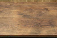 魅力的な古色を纏う趣きのあるベンチ　DC8878