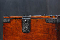 時代の風合いが味わいのある硯箱(鍵付き)　DC8879