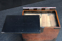 時代の風合いが味わいのある硯箱(鍵付き)　DC8879