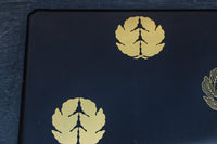 蒔絵の紋様が描かれた格調ある硯箱(共箱付き)　DC8881