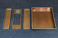 蒔絵の紋様が描かれた格調ある硯箱(共箱付き)　DC8881